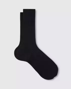 Черные мужские короткие носки Falke, черный