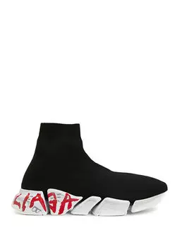 Черные мужские кроссовки speed 2 0 lt Balenciaga