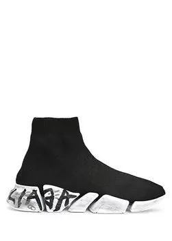 Черные мужские кроссовки speed 2 0 lt Balenciaga