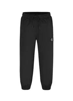 Черные мужские спортивные штаны с эластичной резинкой MIX MEDIA MONOCHROME JOGGER Calvin Klein, черный