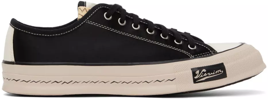 Черные низкие кеды Skagway visvim