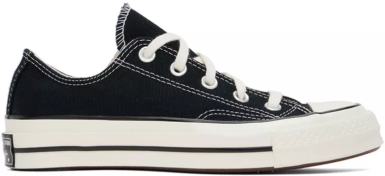 Черные низкие кроссовки Chuck 70 Converse