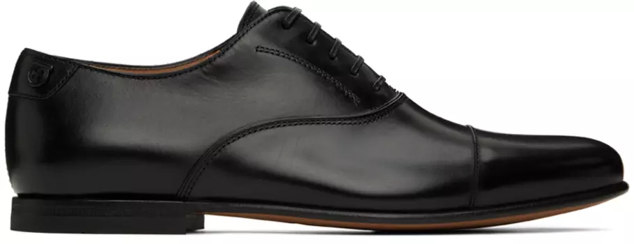 Черные оксфорды с пуговицами Ferragamo