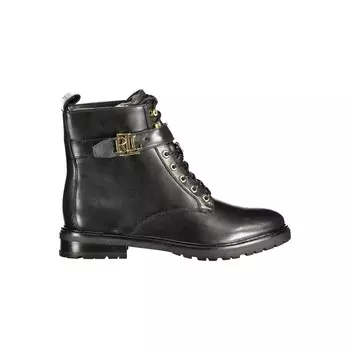Черные полиэстеровые ботинки Ralph Lauren