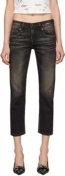 Черные прямые джинсы Stretch Boy R13