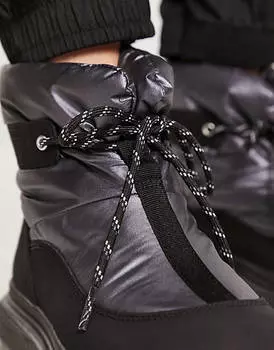 Черные пуховые ботинки Timberland Ray City