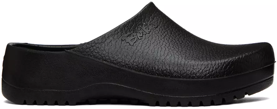Черные сабо Birkenstock Super-Birki