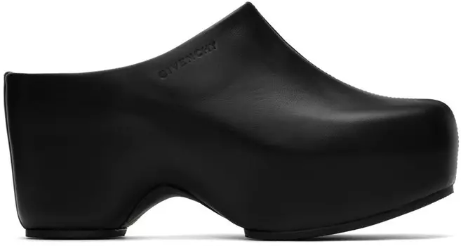 Черные сабо G Givenchy