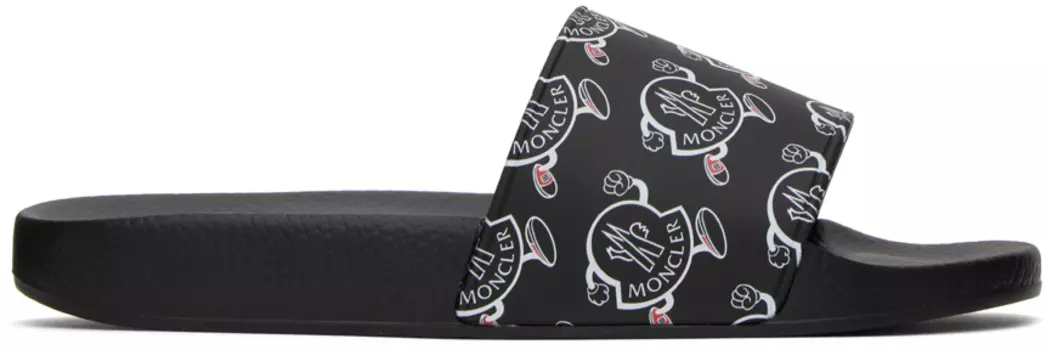 Черные сандалии Basile Moncler
