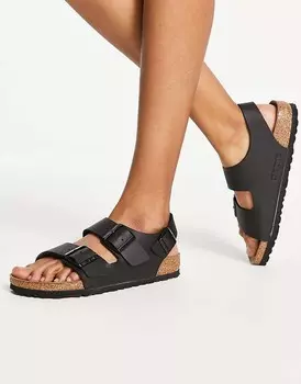 Черные сандалии Birkenstock – Milano