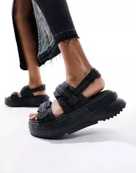 Черные сандалии Converse Run Star Utility