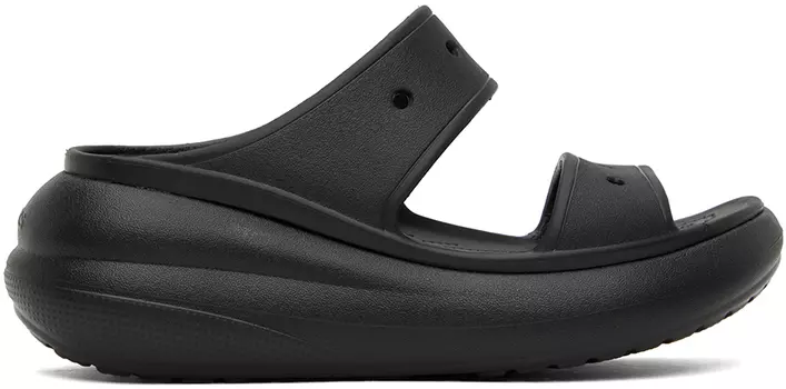 Черные сандалии Crush Crocs
