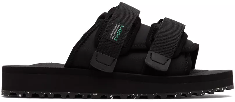 Черные сандалии MOTO-Cab-ECO Suicoke
