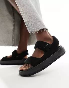 Черные сандалии Nike Calm
