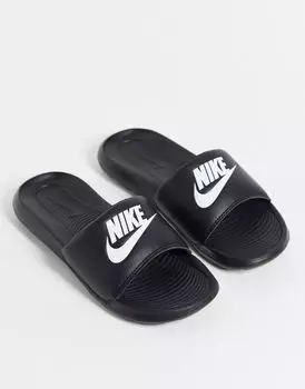 Черные сандалии Nike Victori