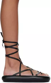 Черные сандалии Omea Isabel Marant