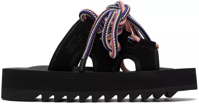 Черные сандалии Ray-ab Suicoke