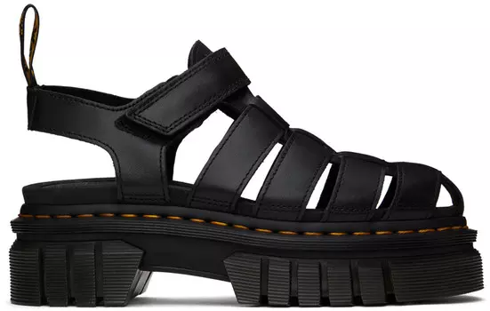 Черные сандалии Ricki Fisherman Dr. Martens