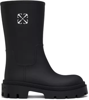 Черные сапоги Reboot Arrow Off-White