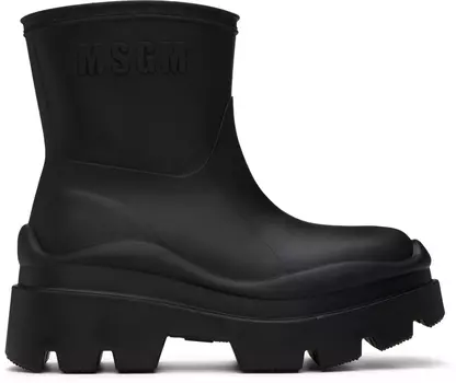 Черные сапоги Supergomma MSGM