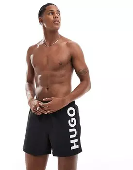 Черные шорты для плавания HUGO Swimwear abas