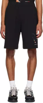 Черные шорты Netflix Edition Lacoste
