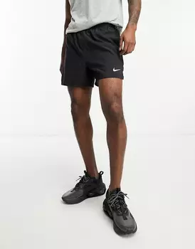 Черные шорты Nike Running Dri-FIT Challenger размером 5 дюймов