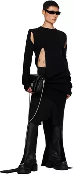 Черные шорты Rick Owens Pods
