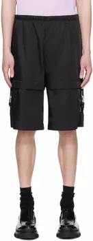 Черные шорты с пряжкой Givenchy