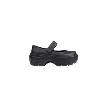 Черные синтетические сандалии Crocs