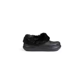Черные синтетические сандалии Crocs