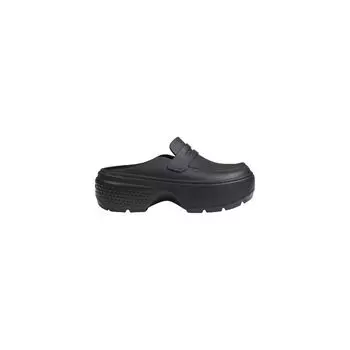 Черные синтетические сандалии Crocs