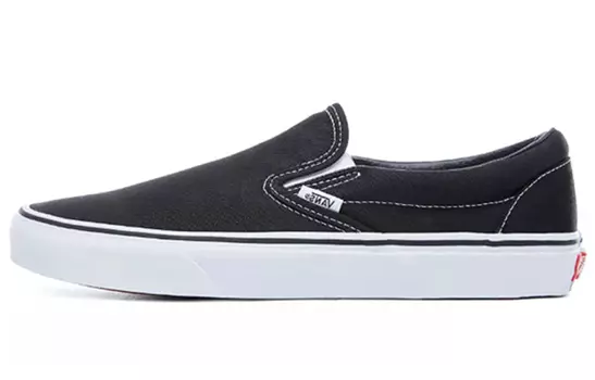 Черные слипоны Vans Classic