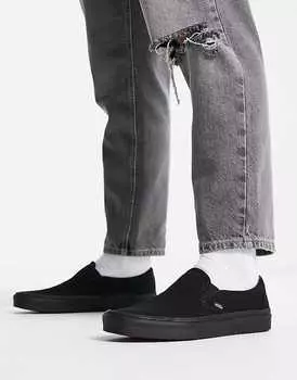 Черные слипоны Vans Classic