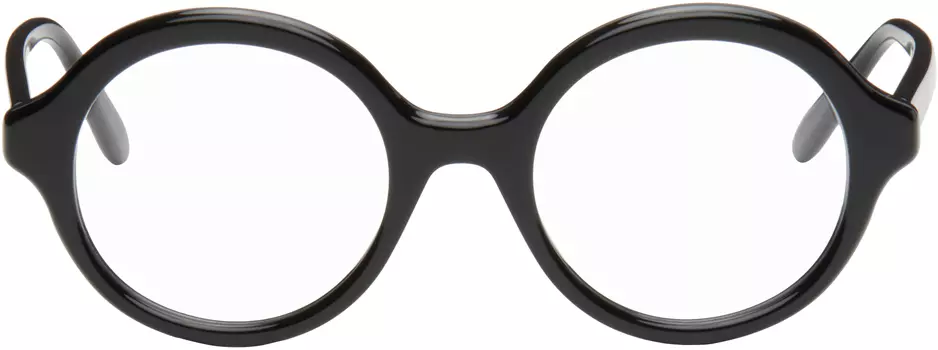 Черные тонкие очки LOEWE, Shiny black