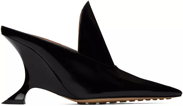 Черные туфли-лодочки Bottega Veneta Rocket