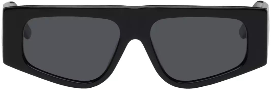 Черные угловатые солнцезащитные очки Filippa K