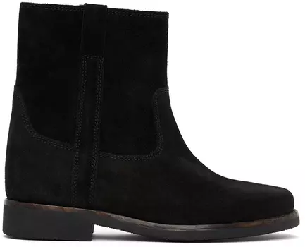Черные замшевые ботинки Susee Isabel Marant
