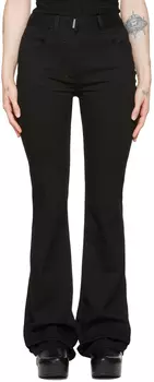 Черные зауженные джинсы Givenchy