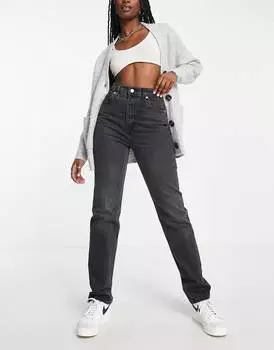 Черные зауженные джинсы прямого кроя Levi's в стиле 70-х