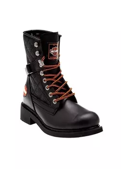 Черные женские ботинки Harley Davidson