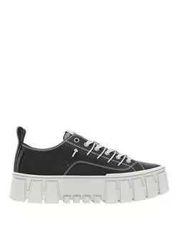 Черные женские кожаные кроссовки EN0EN02419BDS Tommy Hilfiger, черный