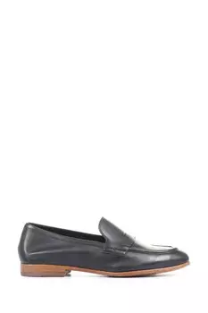 Черные женские кожаные мокасины King Bird Penny Jones Bootmaker, черный