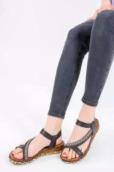 Черные женские сандалии Fox Shoes, черный