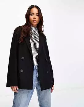 Черный блейзер Monki