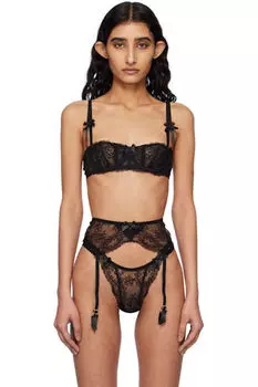 Черный бюстгальтер Love Agent Provocateur