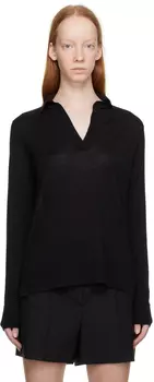 Черный детский свитер Max Mara