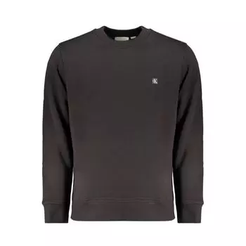 Черный хлопковый свитер Calvin Klein