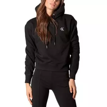 Черный хлопковый свитер Calvin Klein Jeans