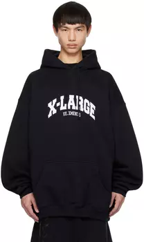 Черный худи размера X-Large VETEMENTS